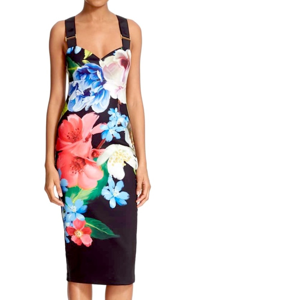 Ted Baker “Alexie” Floral Dress Size 3 (8-10)